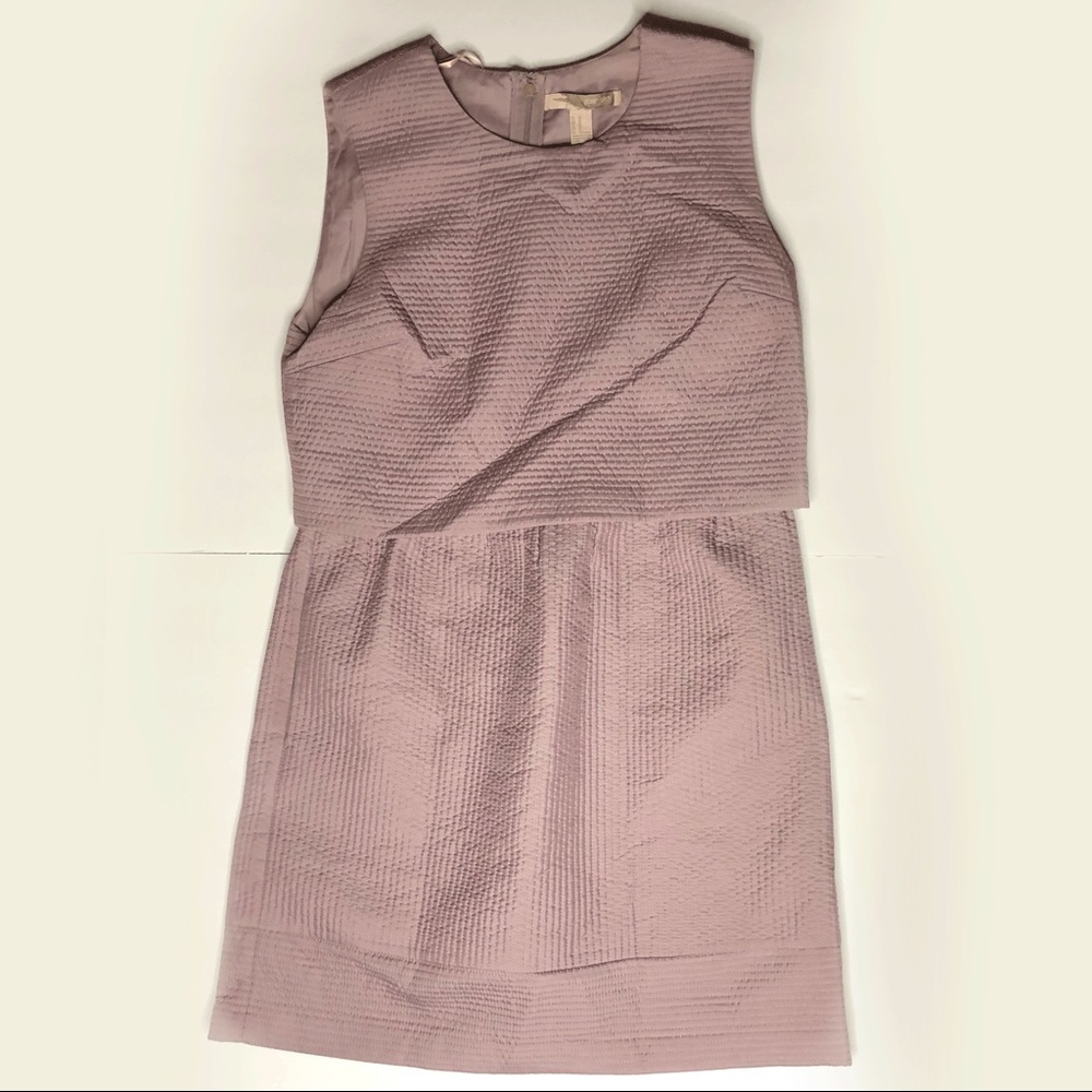 Mauve/Lilac Mod Dress